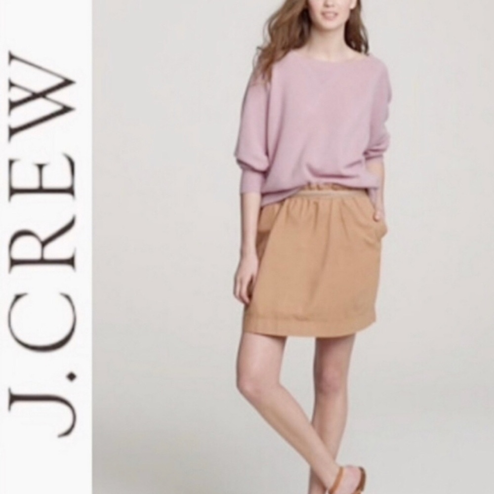 JCREW cinched waist band skirt